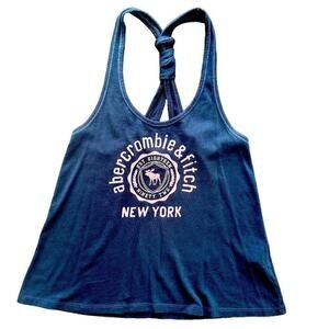 Abercrombie Kids New York Logo Racerback Tank Top, Kid's Large (11/12)‌‌